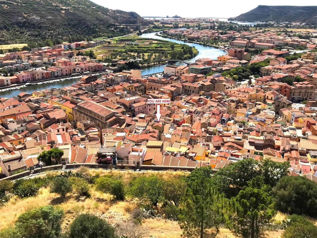 Apartmán Casa Rocca Bosa Exteriér fotografie